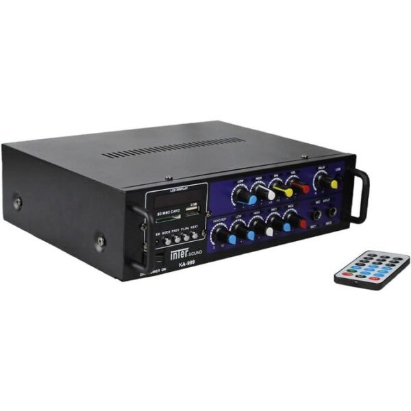 Inter Sound Amplifier Subwoofer Black 999